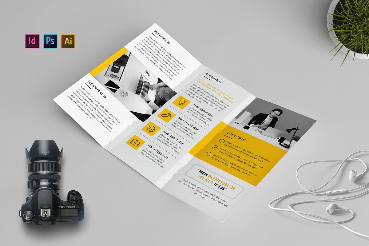 Trifold Brochure, a Brochure Template by Brochure-Market (Photo 4 of 5)