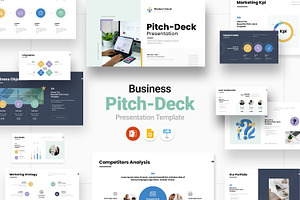 Business Pitch Deck Template, a Presentation Template by Studio Artisan