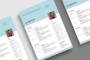 Minimal Resume / Cv