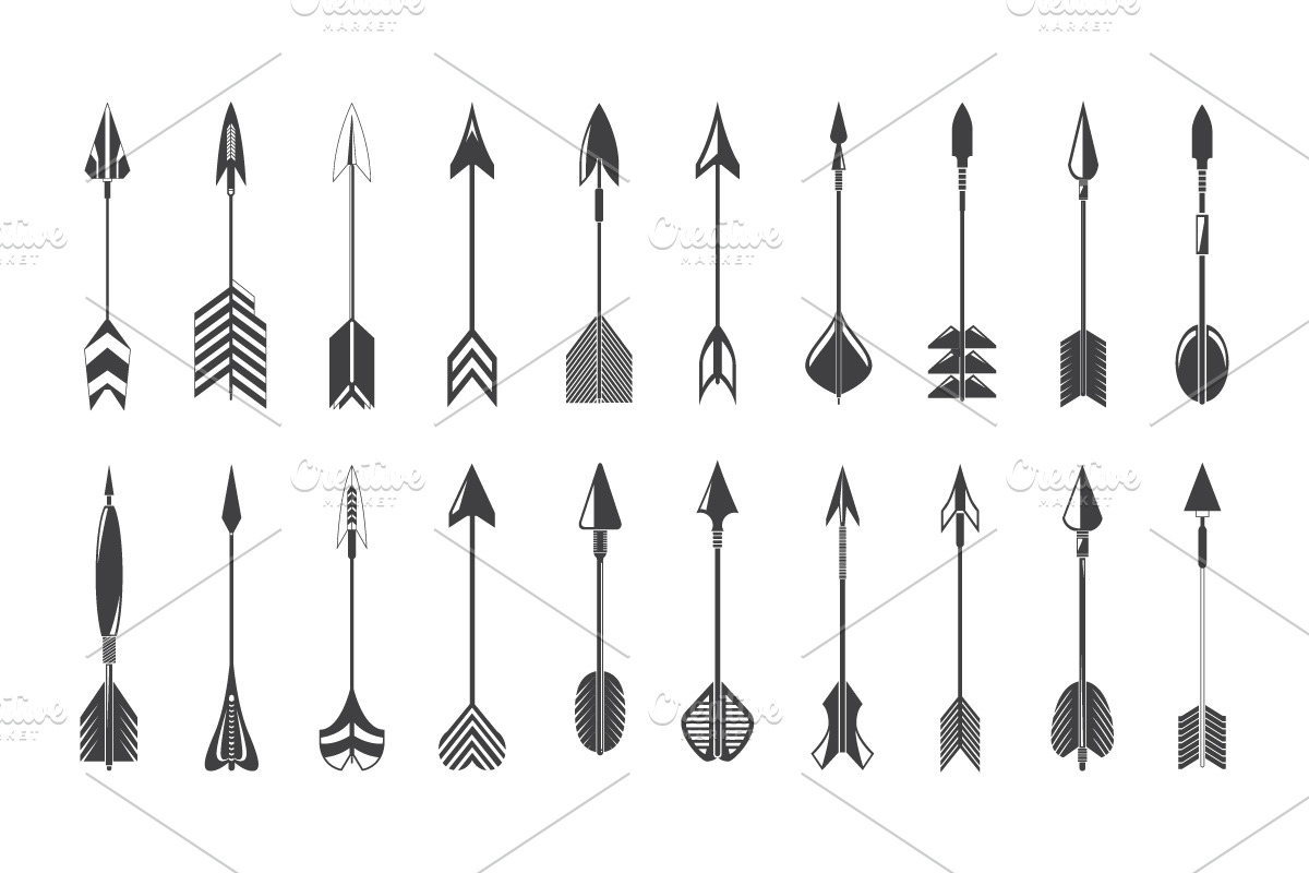 Decorative Boho Arrow and Dart Set, an Object Graphic by Designfour (Photo 3 of 7)