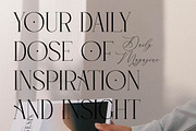 Qelthan A Modern Serif Display, a Serif Font by Storytype Studio (Thumbnail 8 of 15)