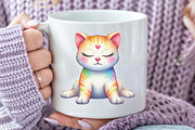 Funny Quirky Cats Clipart, an Illustration by CraftArtStudio (Thumbnail 5 of 6)