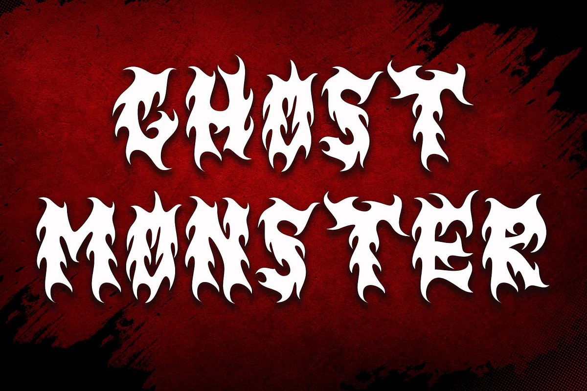Black Flames, a Blackletter Font by Yoga Letter (Photo 5 of 8)