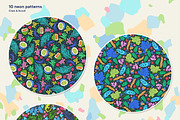 Life in the Tropics patterns, a Pattern Graphic by Piñata (Thumbnail 2 of 14)