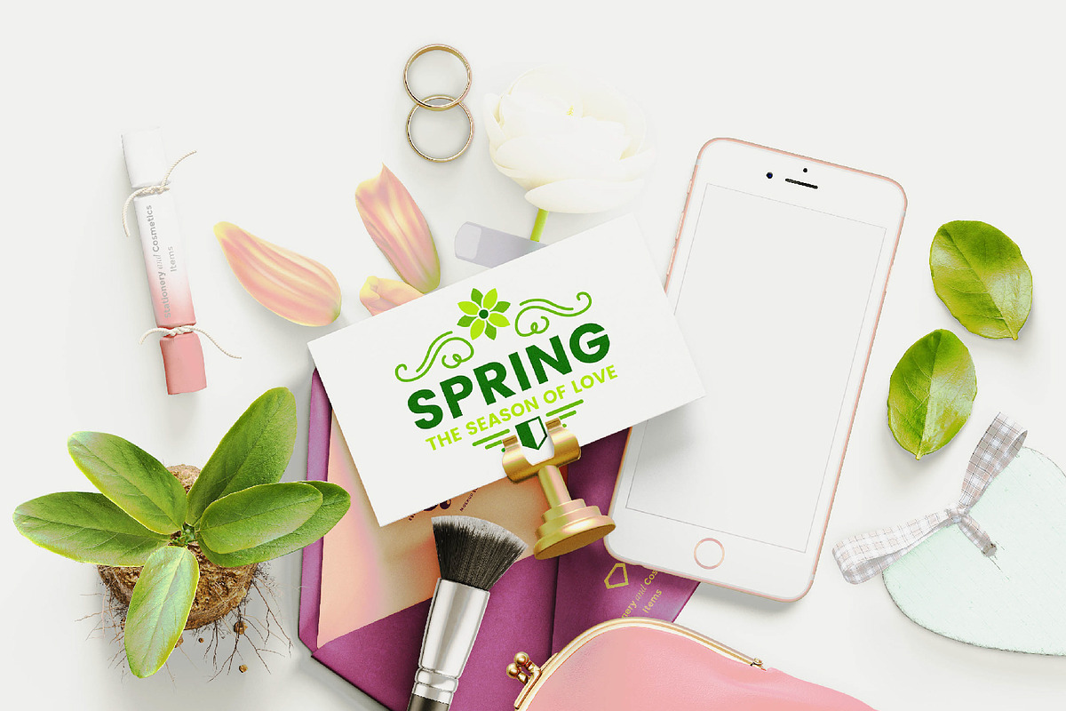 72 SPRING VINTAGE BADGE & RIBBON, a Branding & Logo Template by Toonsteb (Photo 7 of 12)