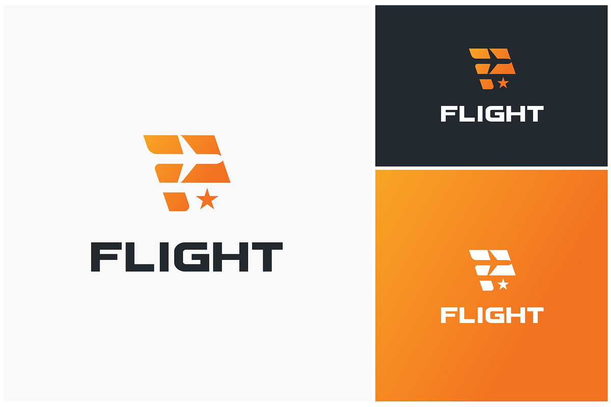 Letter F Plane Flight Travel Logo, a Branding & Logo Template by ika trisiana (Photo 1 of 2)