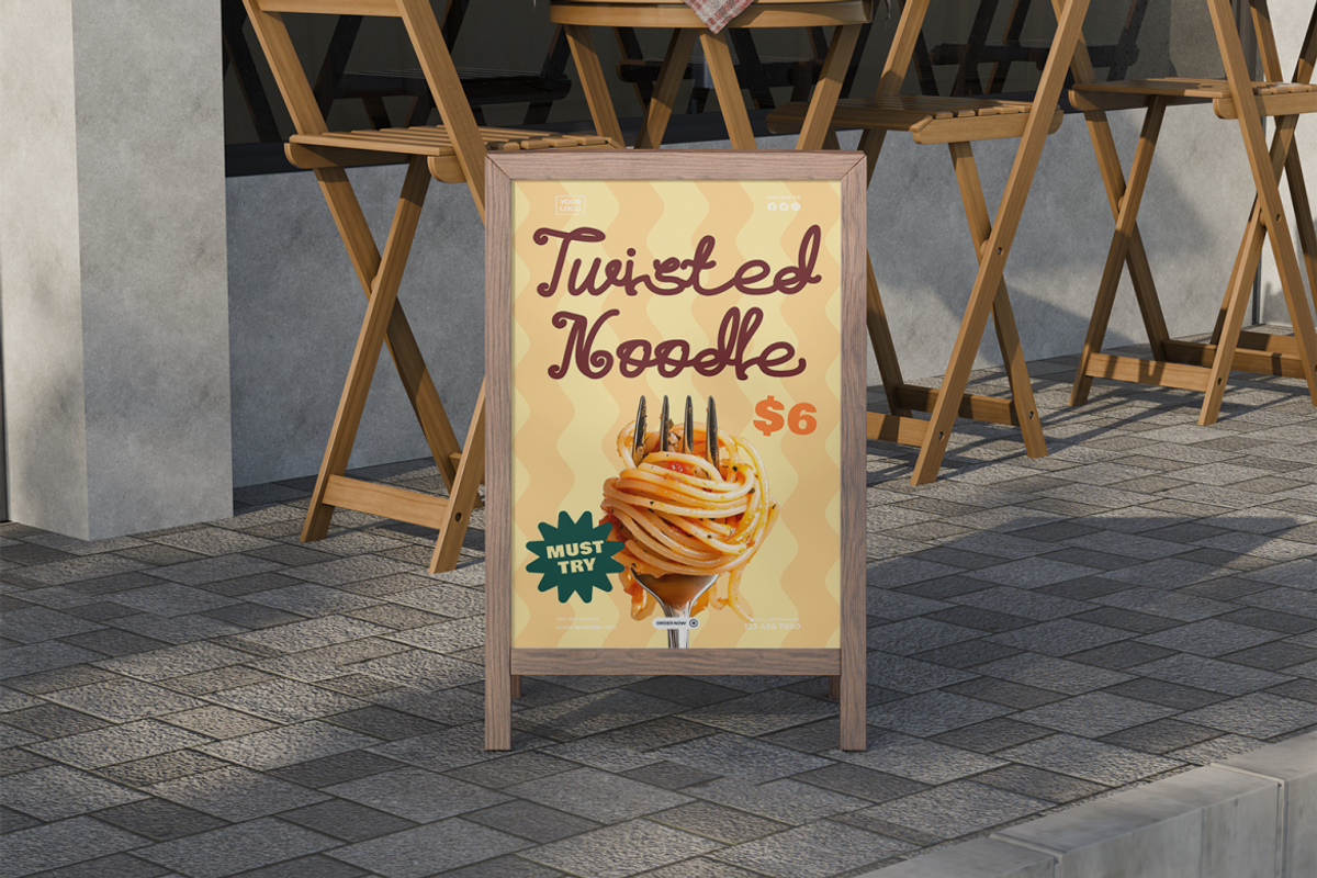 Twisted Noodle Display Noodle Font, a Script Font by PutraCetol Studio (Photo 3 of 5)