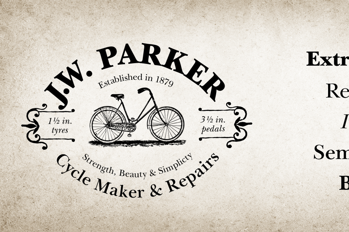 New Baskerville FS, a Serif Font by FontSite Inc. (Photo 1 of 4)