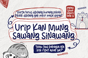 Bathal Nyalon - Handwritten Font, a Handwritten Font by trabaskriya (Thumbnail 6 of 9)