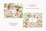 Strawberry Clipart PNG Images, a Seasonal Illustration by GlamArtZhanna (Thumbnail 2 of 8)