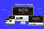 CreAge, Creative Agency Web Template, a HTML Template by TNCFlow (Thumbnail 2 of 5)