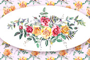 Watercolor Flowers Clipart - Roses, a Decorative Illustration by artabramova (Thumbnail 7 of 10)