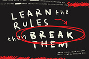 Gedrix - Mediocre Handwritten Font, a Handwritten Font by SemutHitam Creative (Thumbnail 2 of 9)
