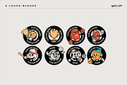 Sports Retro Mascot Creator Pack, a Sport Illustration by LEONFABRIPRO (Thumbnail 10 of 17)