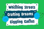 Wooshine - Fun & Bubble Sans Serif, a Sans Serif Font by Typia Nesia (Thumbnail 3 of 11)