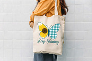 Keep Shining Sunflower Butterfly PNG, a Seasonal Illustration by CrexoraLab (Thumbnail 4 of 4)