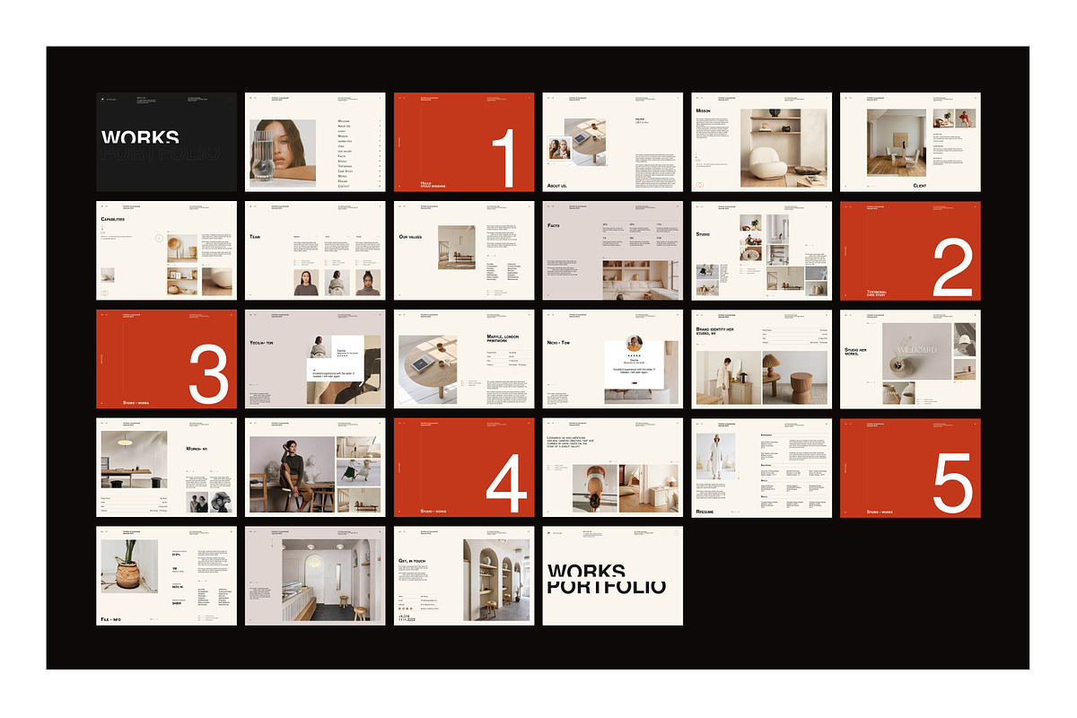 Portfolio and Resume, a Brochure Template by S A N D Y (Photo 9 of 10)