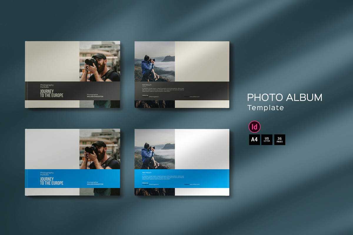 Photo Album Template, a Brochure Template by adekfotografia (Photo 1 of 3)