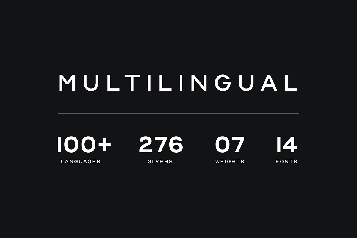 NORD - Minimal Display Font Family, a Font by Designova® (Photo 12 of 16)