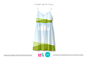 Ladies Sun Dress Canva Mockup, an Apparel Mockup by Mockup Scene (Thumbnail 9 of 14)