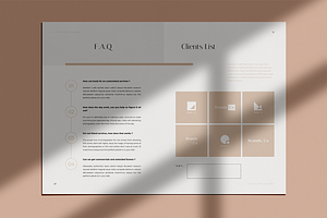 Light Creative Portfolio Brochure