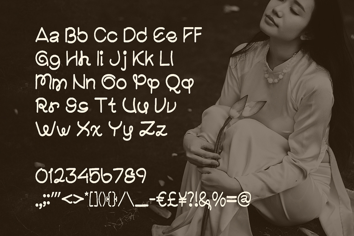 Kaenan Srivati - Handwritten Duo, a Handwritten Font by Boril Std (Photo 2 of 10)