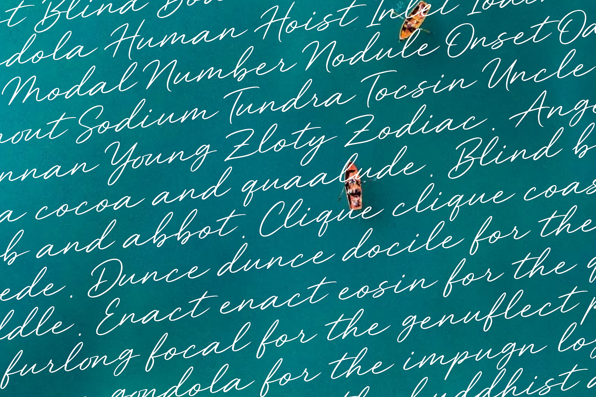 Gilded Manor - Script font, a Script Font by Majelis Art (Photo 2 of 7)