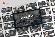 Digital Agency Powerpoint Template, a Presentation Template by fluffstudio (Thumbnail 1 of 4)