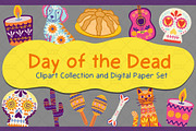 Day of the Dead Graphic Set, a Pattern Graphic by Drafts n Doodles (Thumbnail 1 of 6)