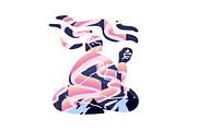 Meditation in nature, yoga set, a Person Illustration by PaperTrident (Thumbnail 2 of 7)