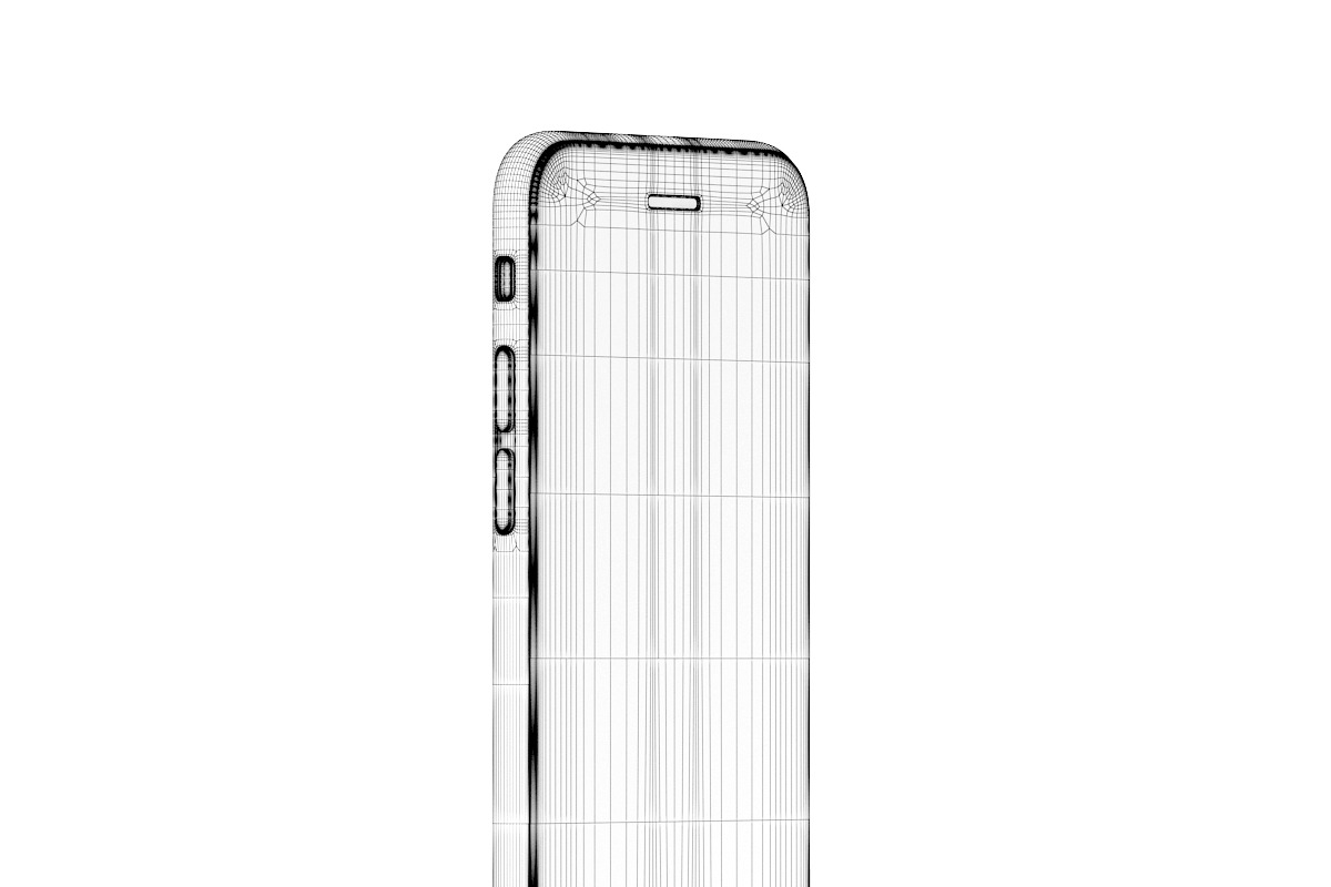 Black smartphone, an Object 3D Model by CGAxis (Photo 4 of 12)