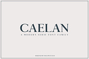 Caelan Serif Font Family, a Serif Font by Creativetacos (Thumbnail 1 of 11)