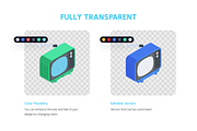 Isomeric Webinar and Podcast, a Duotone Icon by Vectors Market (Thumbnail 3 of 8)