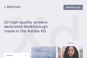 Statmen XD IOS Ui Kit - Walkthrough