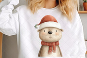 Christmas Woodland Portraits Clipart, an Illustration by SinaCreation (Thumbnail 6 of 7)