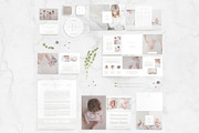Belle Mere Welcome Packet, a Stationery Template by Red Met Yellow Creative (Thumbnail 1 of 11)