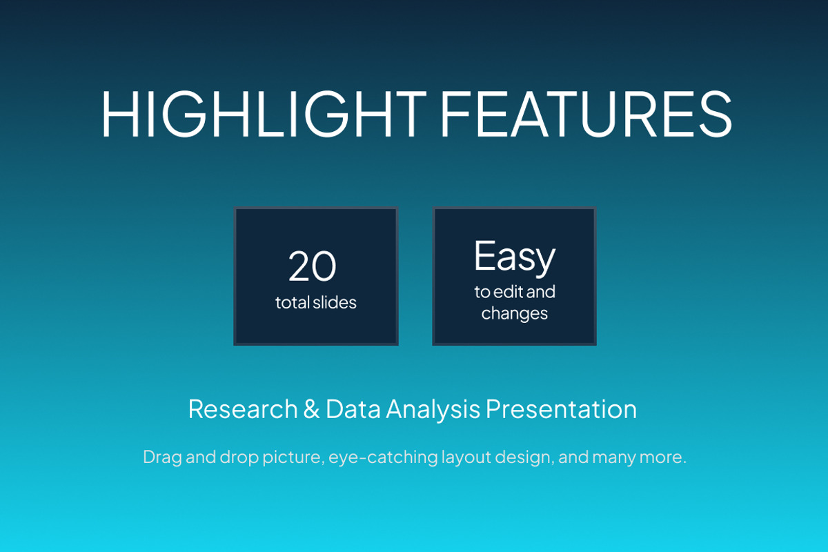 Research Data Analysis Keynote, a Presentation Template by Loin Studio (Photo 2 of 4)