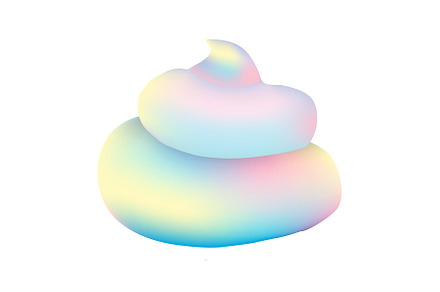 Unicorn poop, an Icon by Bunny's Little Shop