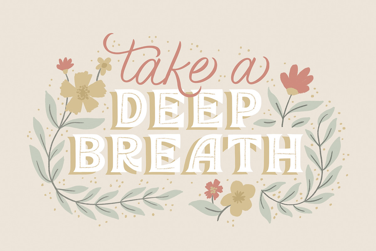 Herb Garden Font Trio, a Sans Serif Font by Rachel Kick (Photo 3 of 16)