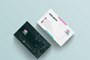 Clean Business Card Template, a Business Card Template by Cristal Pioneer (Thumbnail 2 of 5)