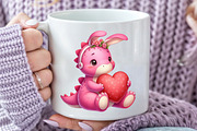 Cute Baby Dinosaur Clipart, an Illustration by Rose Art (Thumbnail 7 of 7)