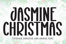 Jasmine Chiristmas | Script Font
