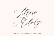 Lillian Melody, a Handwritten Font by supfonts (Thumbnail 1 of 8)