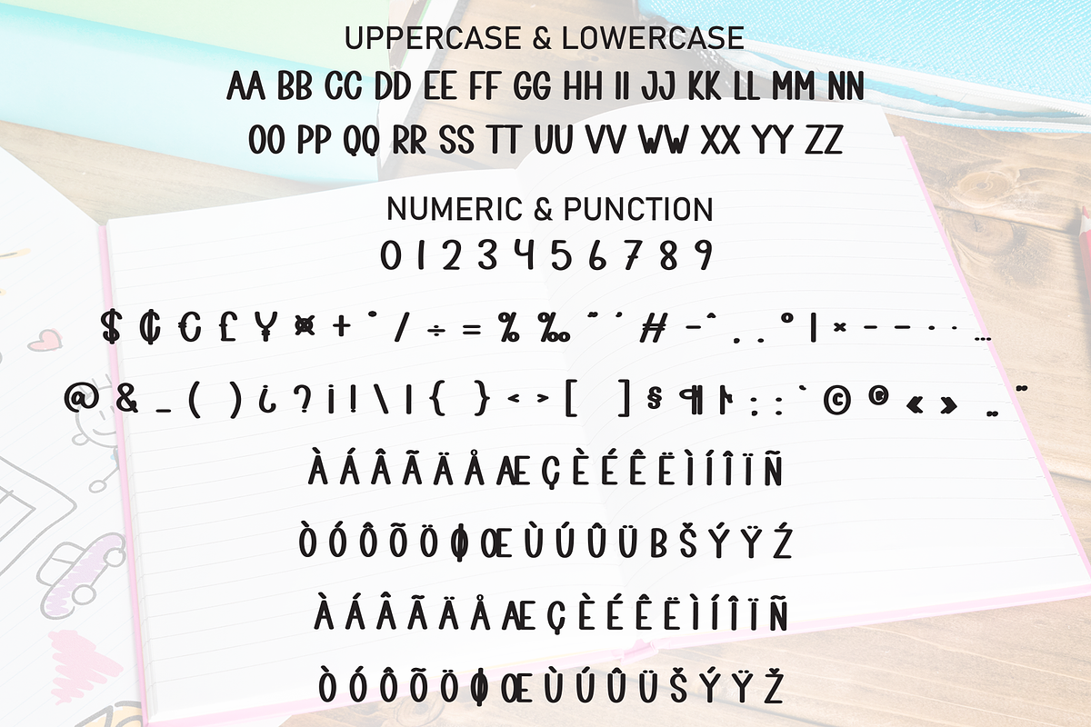 Kids Book | Script Font, a Script Font by Scratchones (Photo 7 of 8)