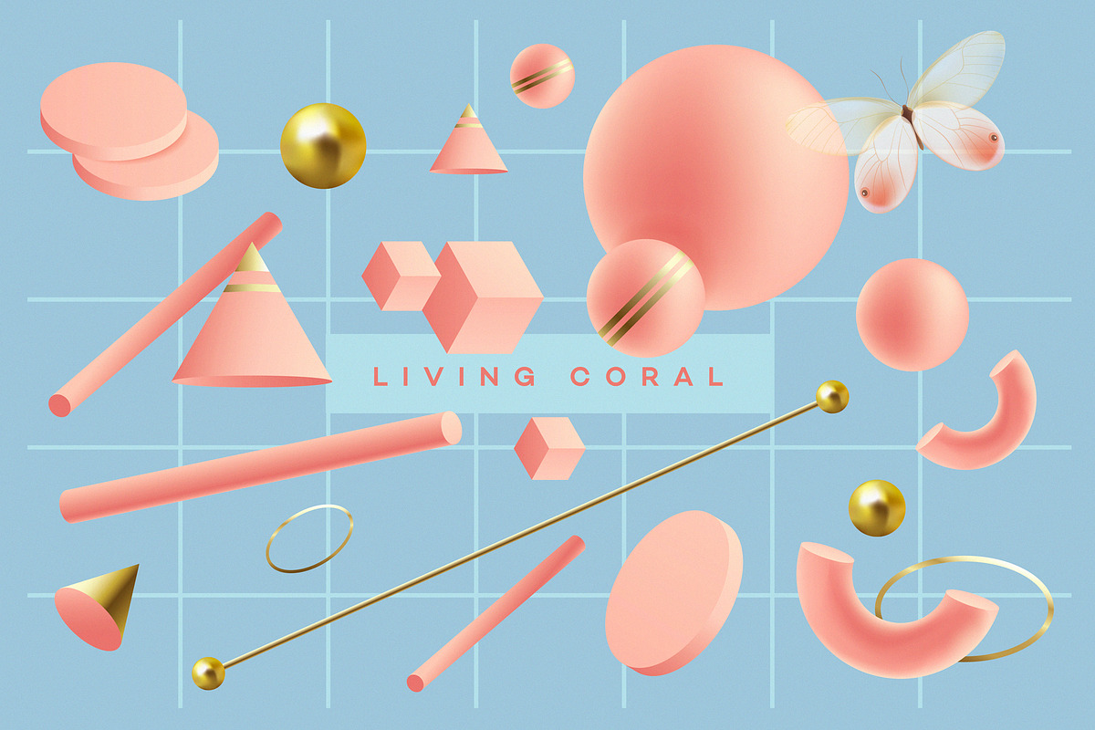 Illusion- 3D Geometric Objects, an Object Graphic by Polar Vectors (Photo 2 of 21)