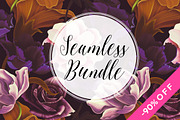 10 Floral seamless pattern bundle, a Pattern Graphic by Luxury Fashion Prints (Thumbnail 1 of 7)