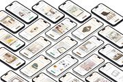 ALL 3D iPHONE MOCK-UP BUNDLE VOL-1, an iPhone Mockup by Graphicsworld125 (Thumbnail 10 of 62)