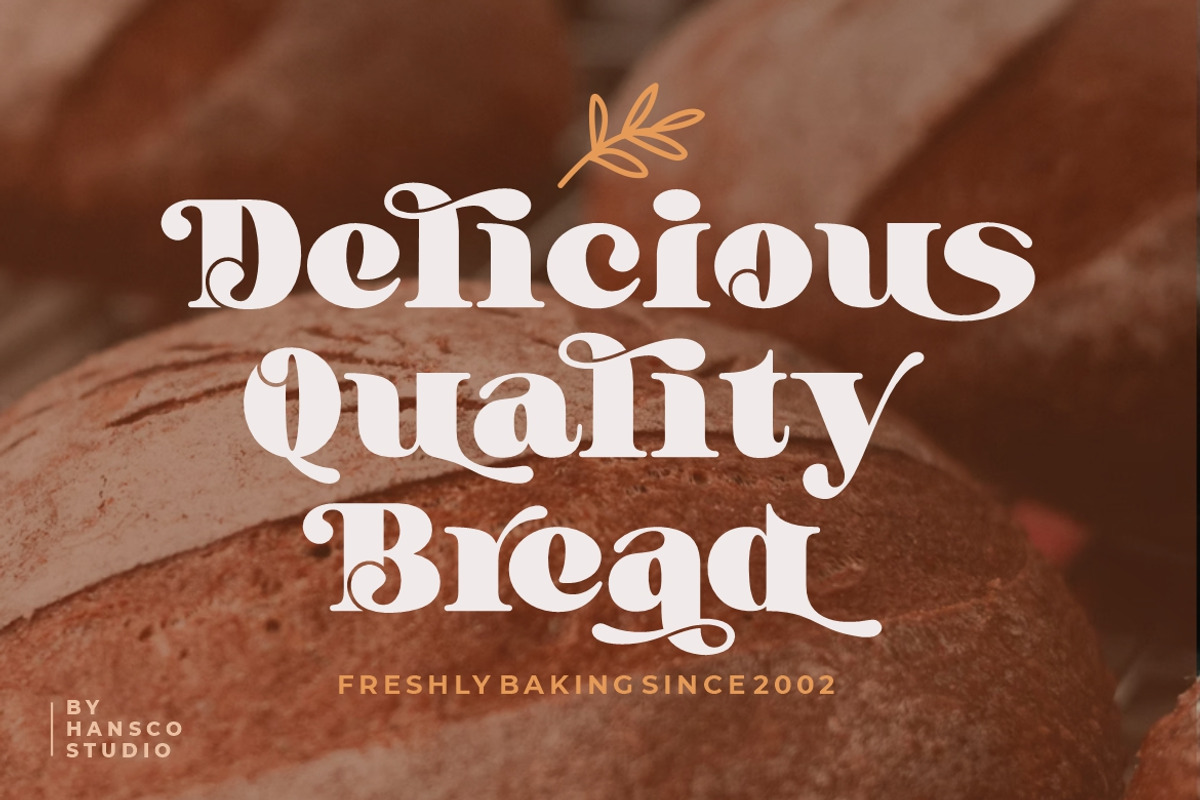 Bastro - Retro Bold Fonts, a Serif Font by HansCo Studio (Photo 3 of 14)