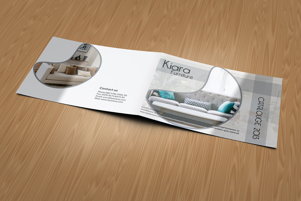 Interior Brochure Template, a Brochure Template by Template Shop (Photo 2 of 5)