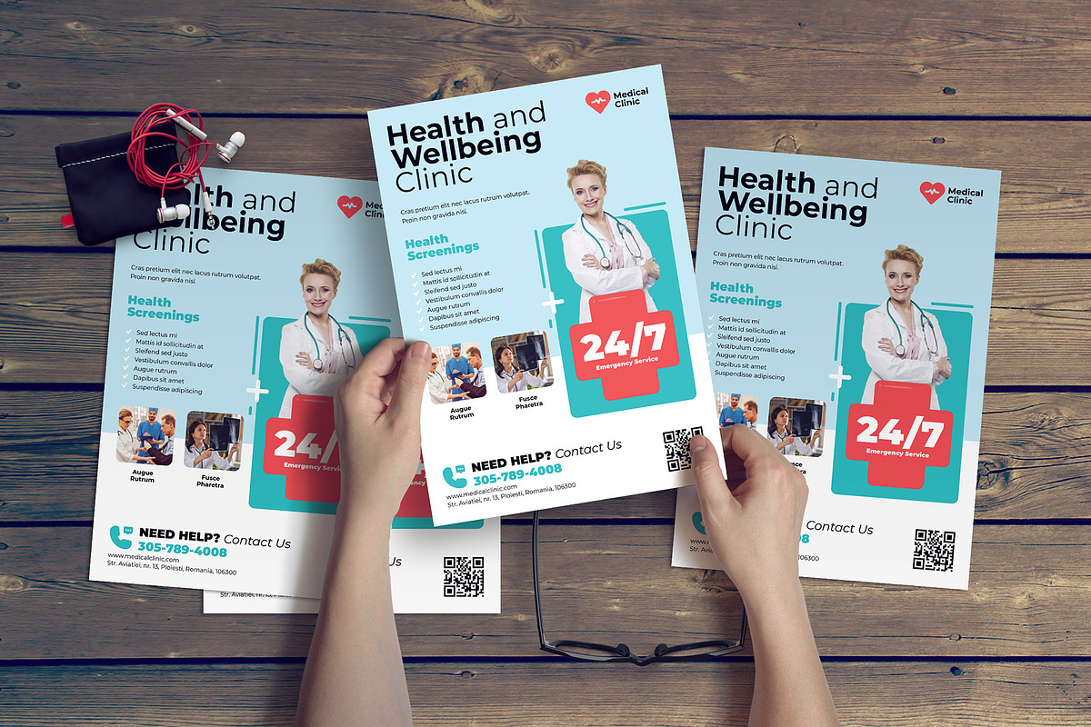 Healthcare Flyer, a Flyer Template by floringheorghe (Photo 2 of 4)